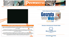 Desktop Screenshot of ipsoluciones.com