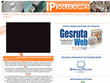 Tablet Screenshot of ipsoluciones.com